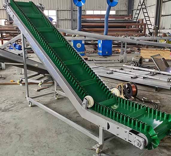 擋邊式皮帶輸送機